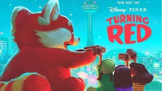 Disney &bull; Pixar The Art of Turning Red - Quick Flip-thru Preview Book Flip