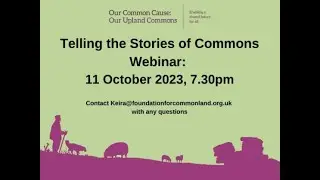 Telling The Stories of Commons
