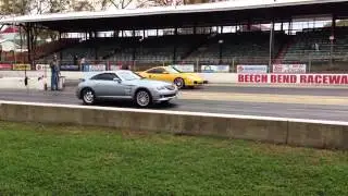 Porsche 911 vs srt6 crossfire