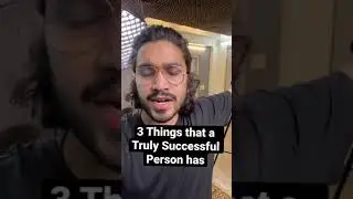 3 things that a successful person has #aman #dattarwal #sir #hustler