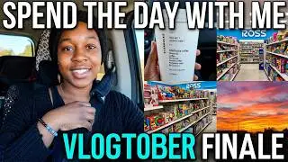 VLOG|A BUNCH OF CHEAP BUDGET SHOPPING!&bull;FINALLY ROOM ON MY PHONE TO POST MY FINAL VLOGTOBER. 😏 #vlog 