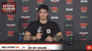 Bellator 286 Post Fight: Jay Jay Wilson on Beating Vladimir Tokov