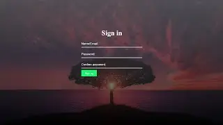 How To Design Sign In page Using Only HTML & CSS | Legendary Top Coder