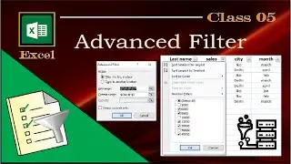 Advanced Filter in Excel step by step in Hindi  | Advanced Filter Excel Tutorial | Use of Filter