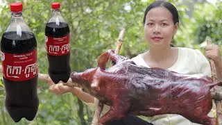 How to cook whole pig with coca cola | Whole pig coca-cola recipe