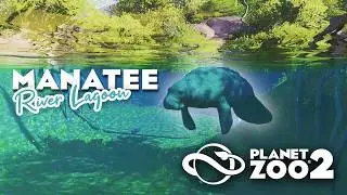 Building a lush MANATEE River Lagoon in Planet Zoo 2 - Speedbuild