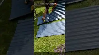 Hip and Valley roof cutting on the Ground #shorts #nz #builder #construction #diy #tools #dewalt