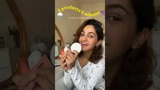 5 products 5 minutes minimal monsoon makeup #monsoonmakeup #makeupshorts