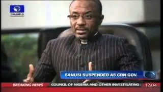Jonathan Suspends CBN Governor, Sanusi