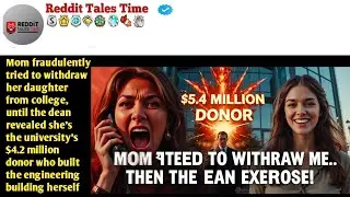 [Full Story] Mom Tried to Withdraw Me From College, Then the Dean Revealed... #reddittalestime......