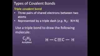 110: #7 Single Double and Triple covalent bonds.wmv