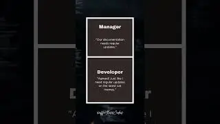 #manager # developer