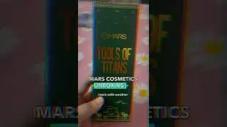 ✨ MARS Tools of Titans Brush Set | Classy Beginner-Friendly Makeup Brushes!✨ #marscosmetics #shorts