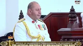 🇹🇴 Thanksgiving Service on the Occasion of the Official Birthday of His Majesty King Tupou VI