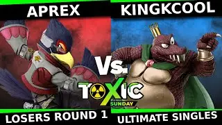 Toxic Sunday 16 Top 8 - Aprex (Falco) vs. KingKCool (King K Rool, Richter) Smash Ultimate Singles