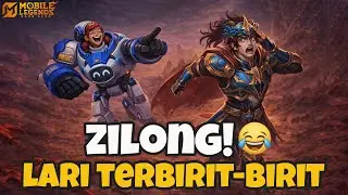 Ulti Cuma Buat Lari 😱 Zilong Takut Banget Ketemu Jawhead