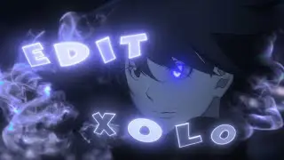 Anime Edit | Xolo Kay | B: The Beginning