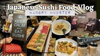 #JAPANESE SUSHI #FoodVlog #sashimi #DonkatsuRamen #3 | Hangry Hubster