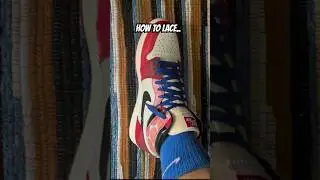 Air Jordan 1 High Spider-Verse Next Chapter | How to Lace #shorts #jordan #airjordan #spiderman
