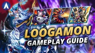 ONE SHOT COMBO!!! Loogamon Fenriloogamon Deck Gameplay Guide | Digimon Card Game BT14 Format