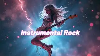 Cosmic Guitars: Abstract Instrumental Art Collection