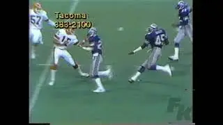 Kenny Easley Nifty 42 Yard Punt Return 1984 vs Cleveland