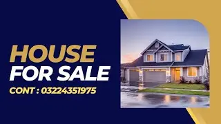 HOUSE FOR SALE IN JOHAR TOWN || DOUBLE STORY || 3.50 MARLA DEMAND 165L  || ALL FACILITIES AVAILABLE