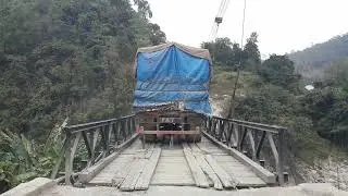 ..Arunachal pradesh ,dangerious  Sangam bridge