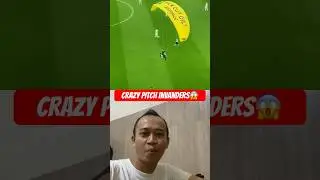Crazy Behavior Of Field Invaders #fans #football #cr7 #messi