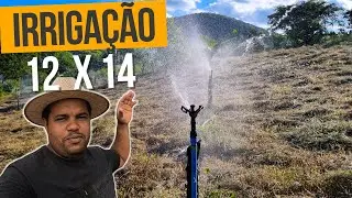 IRRIGA&Ccedil;&Atilde;O POR ASPERS&Atilde;O 12X14 | melhor espa&ccedil;amento para quem quer economizar