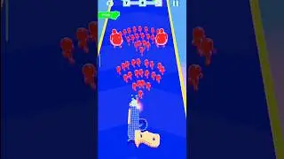 Crowd Number Run 3D Game 🥵🏖 || Best Game For Android & ios  #shorts #viral #gaming #trending