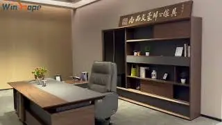 Design a Boss&rsquo;s Office: L‑Shaped Desk, Leather Chair & Custom Shelves