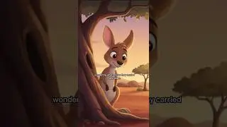 The Kangaroo Who Followed Me Home #kidsstories #shorts #youtubeshorts #story #storytime #children