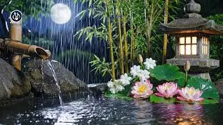 Rain & Bamboo Water for Stress Relief and Deep Sleep - Olyra Music