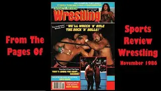 Sports Review Wrestling - November 1986