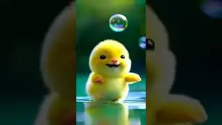 Bibblehop Discovers the Bubble Pond 🐰✨ #shorts #cuterabbit #animation