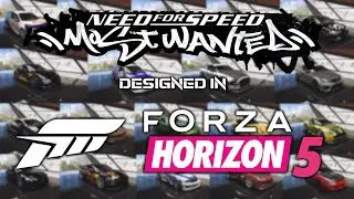 Forza Horizon 5 - All NFS Most Wanted Boss Cars [+Bonus]