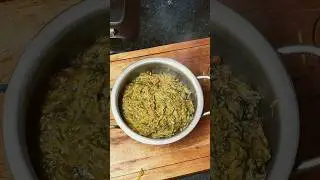 SARSOON SAAG recipe | For full video watch my channel  | #youtubeshorts #shortvideo #recipe ##saag