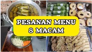 BIKiN PESAN 8 MACAM SENDIRIAN , NGGAPAKE RIBET #jajananpasar #kuebasah #snackbox