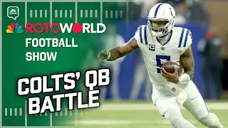 Colts' QB battle, Goedert trade rumors + Breece Hall comments | Rotoworld Football Show (FULL SHOW)