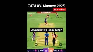 J Unadkat vs Rinku Singh 😲#shortsfeed #shorts