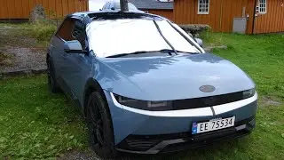 Overnatting i Ioniq 5 med hvilemodus / Utility mode / Campmode