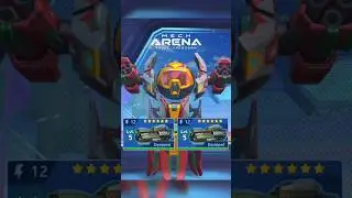 Surge + Fragment Gun 12 🔥👆🏻| Mech Arena Gameplay #mecharena #mecharenarobotshowdown #gaming #shorts
