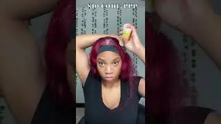 Red Hot Barbie Install Deep Curly 99j Straight Frontal Wig🍓 #Elfinhair Review