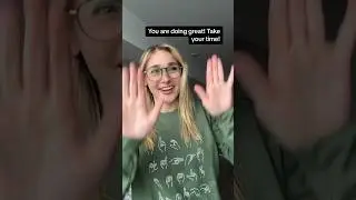 Access over speed, you&rsquo;ve got this! 🤟 #deaf #signlanguage #accessibility #shortsirl