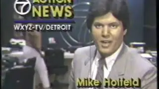 7/13/1985 WXYZ Channel 7 Detroit News Brief and Teases