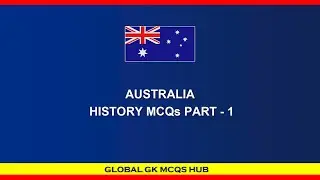Australia History MCQs | Test Your Knowledge | General Knowledge Quiz | Part 1