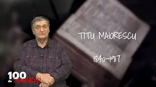 100 de Semnături. Titu Maiorescu (25 11 2018)