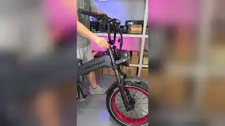 Folding Electric Bike for Adults | 35MPH, 100 Mile Range, 48V 25Ah Removable Battery #Techmorph