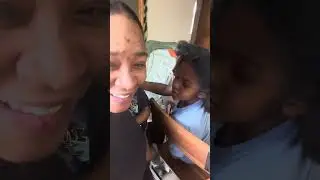 Take Down & Wash Zyan's hair